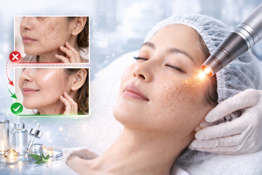 Dermapen RF Wajah: Solusi Bekas Jerawat, Pori Besar & Kulit Kendur Tanpa Operasi